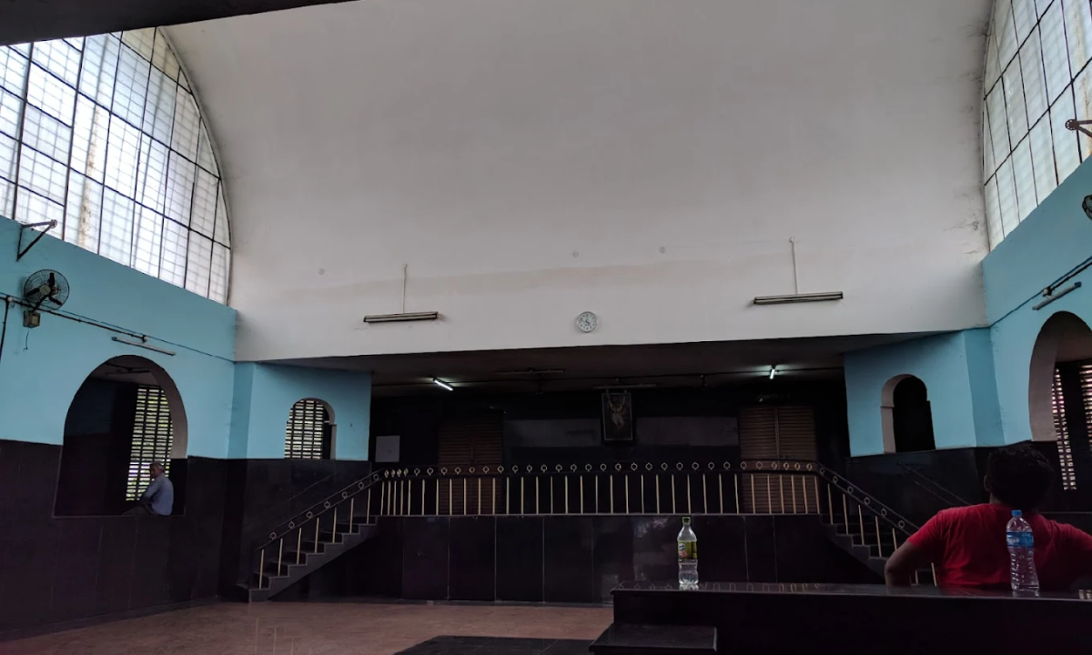 Inside of Banashakari Crematorium