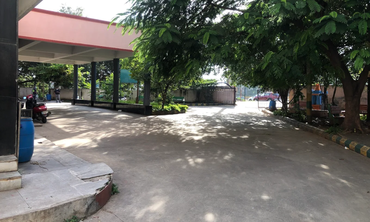 Outside of Chira Shanti Dham
