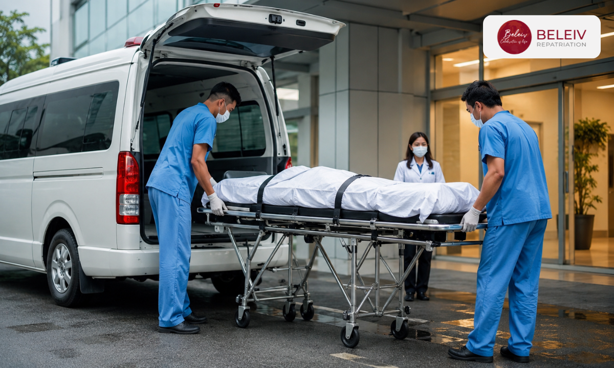 Dead Body Carrier Vehicle