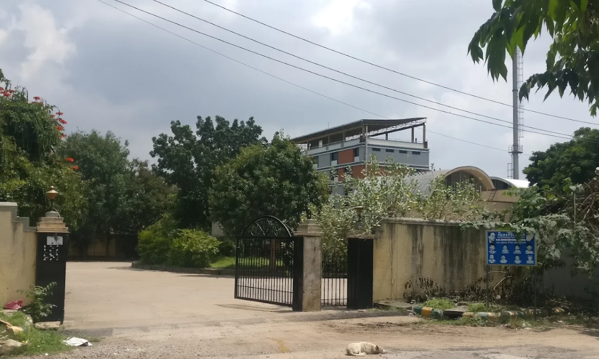 Entarance of Peenya Crematorium