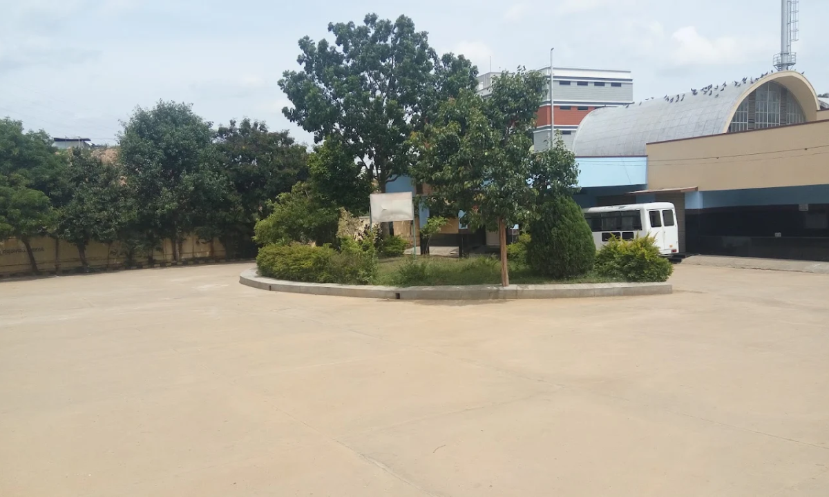 Outisde of Peenya Crematorium