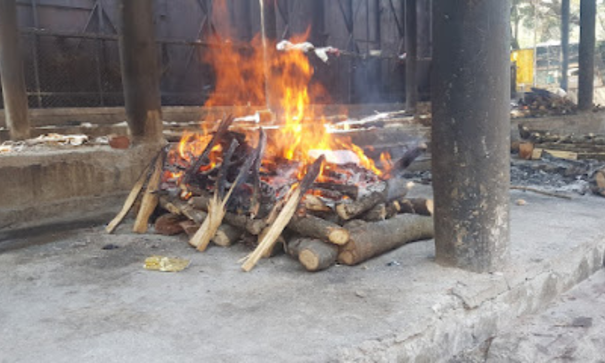 hindu rudra bhoomi burning ghat