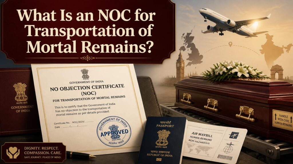 What Is an NOC for Transportation of Mortal Remains