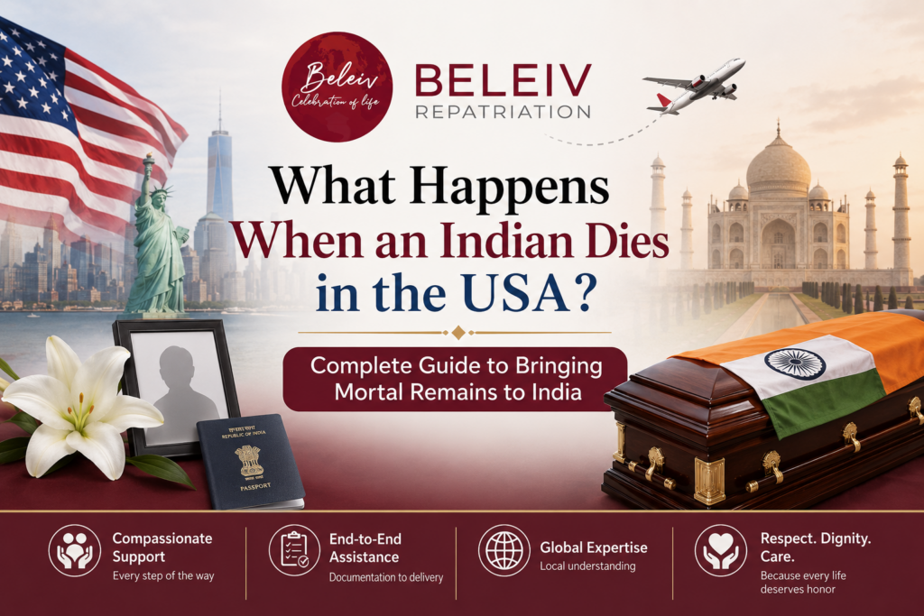 What Happens When an Indian Dies in the USA? Complete Guide to Bringing Mortal Remains to India