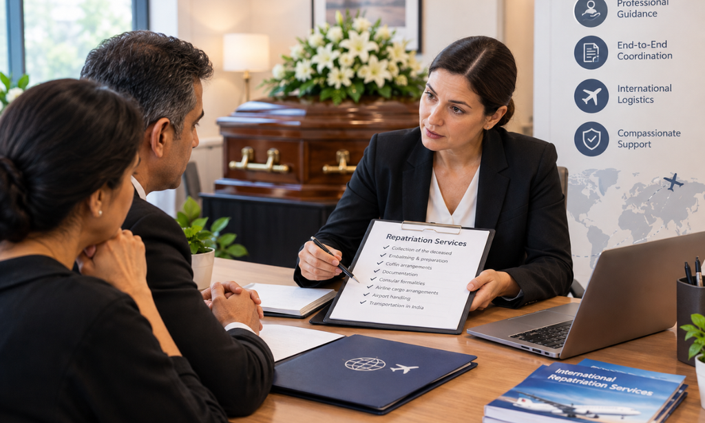  Appoint a Funeral Director or Repatriation Service