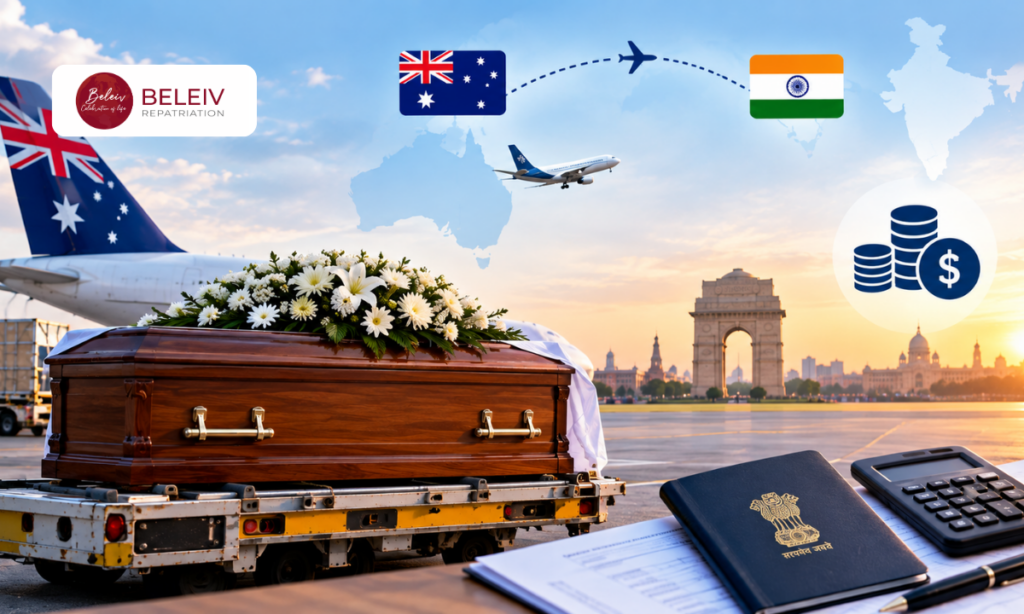 Body repatriation from Australia to India