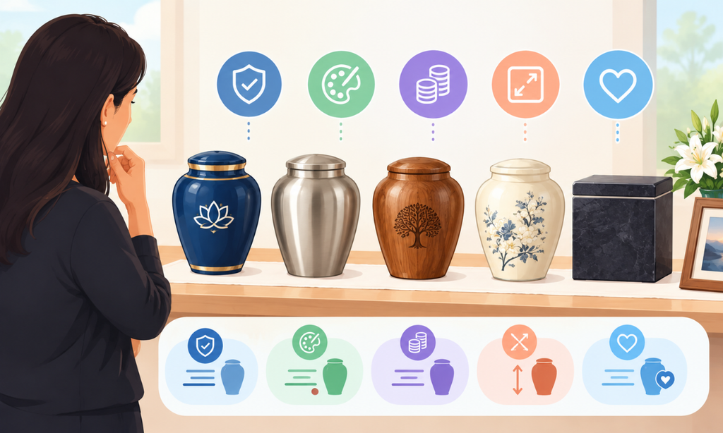 Choosing an appropriate urn for ashes repatriation
