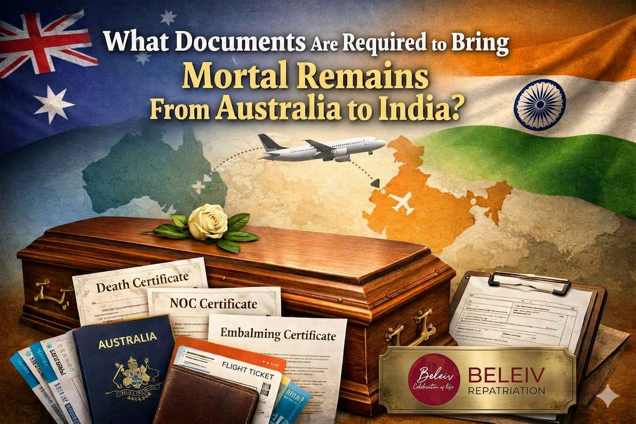 Documents Required to Bring Mortal Remains From Australia to India