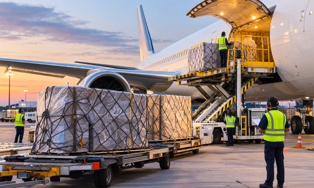 Arranging airline cargo for international body repatriation