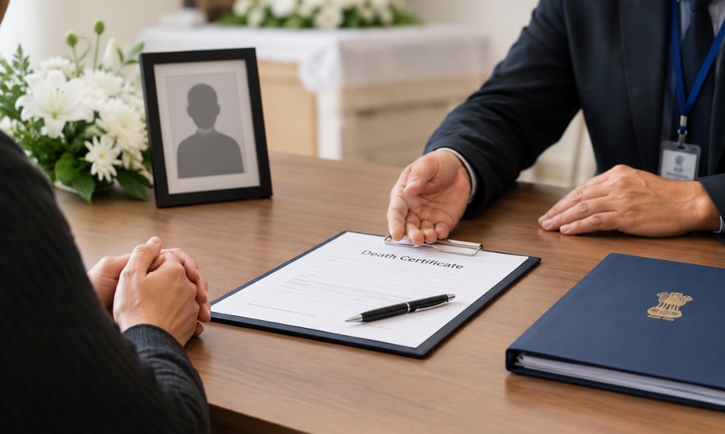 Confirming death and identifying the responsible authority for repatriation